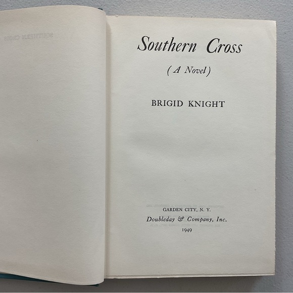 Southern Cross by Brigid Knight Vintage Hardcover Book - Picture 3 of 6